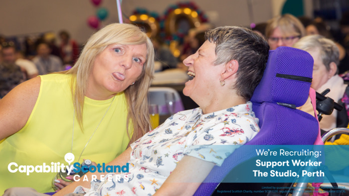 Support Worker - The Studio 1